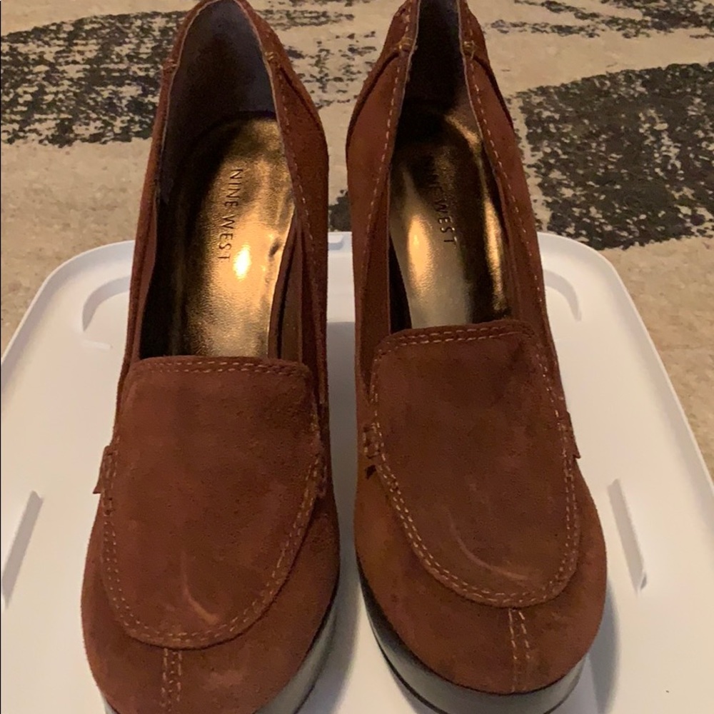 Nine West Suede Heels
